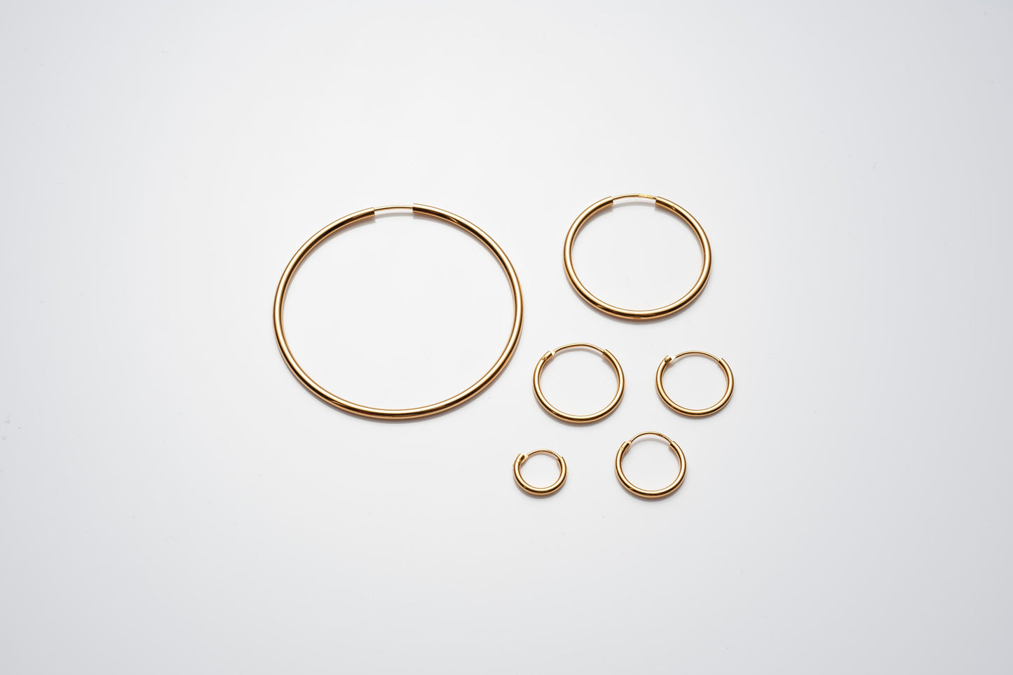 Silver Hoops
