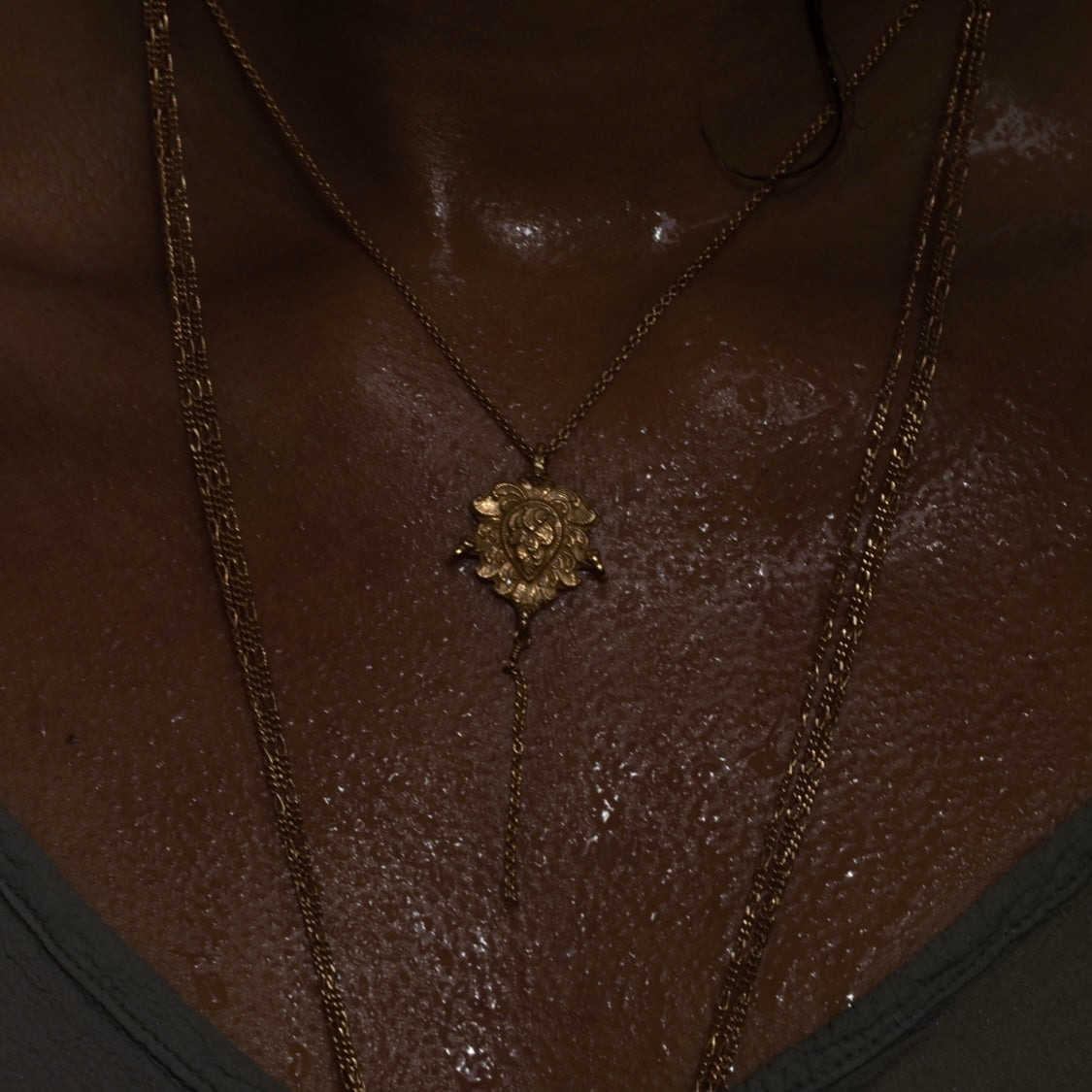 Lotus Tail Necklace