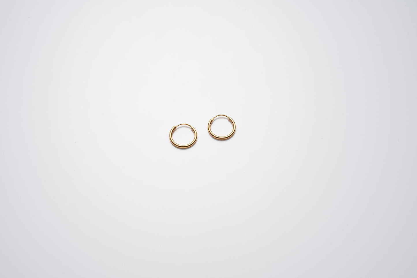 Gold Plated Hoops