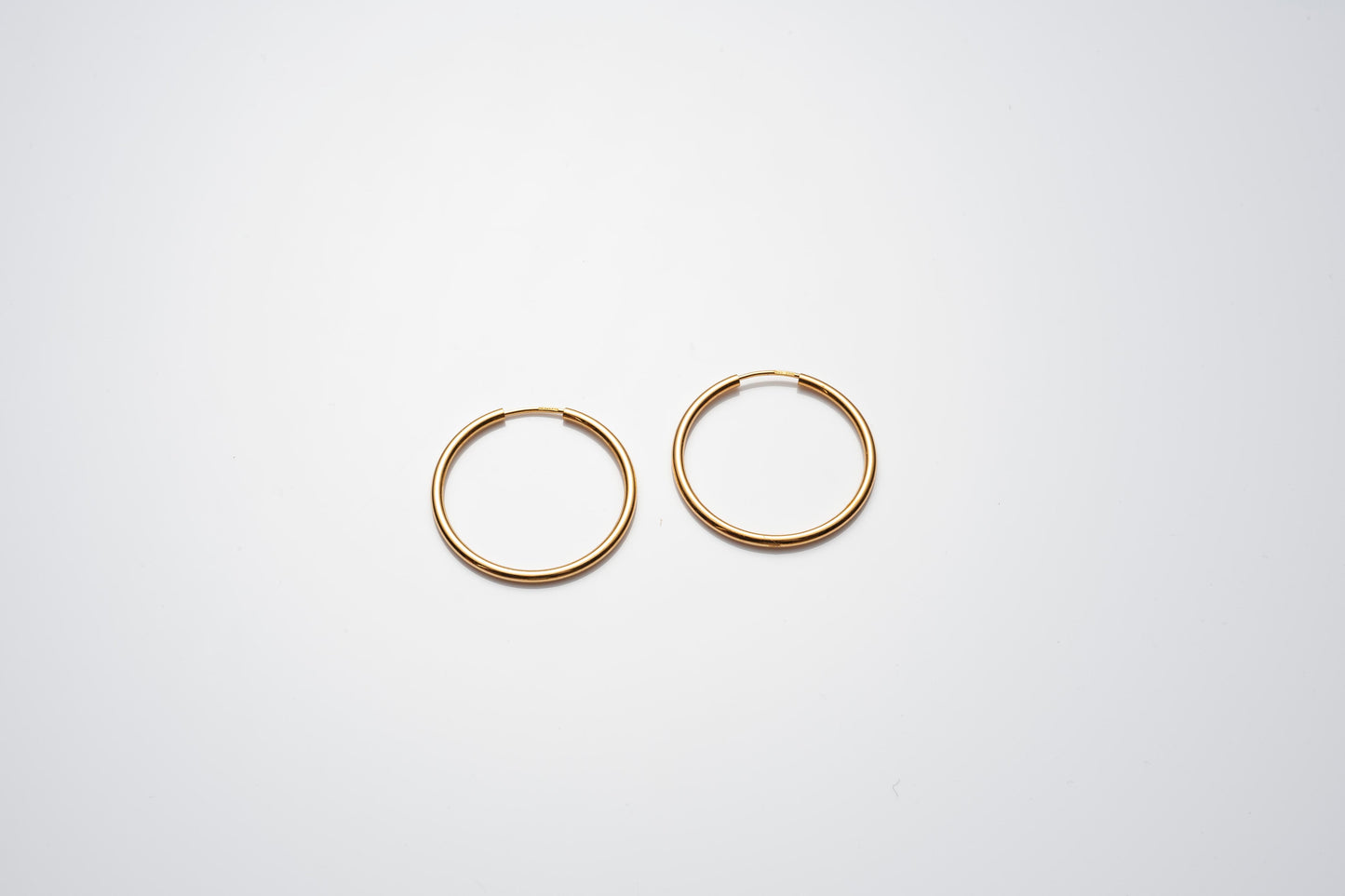 Gold Plated Hoops