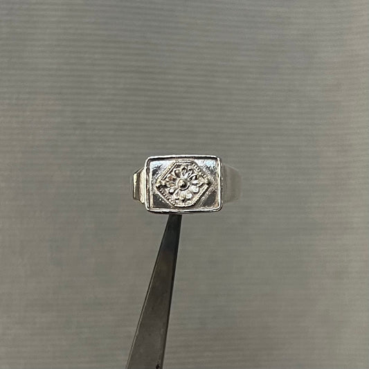 Flower Signet Ring